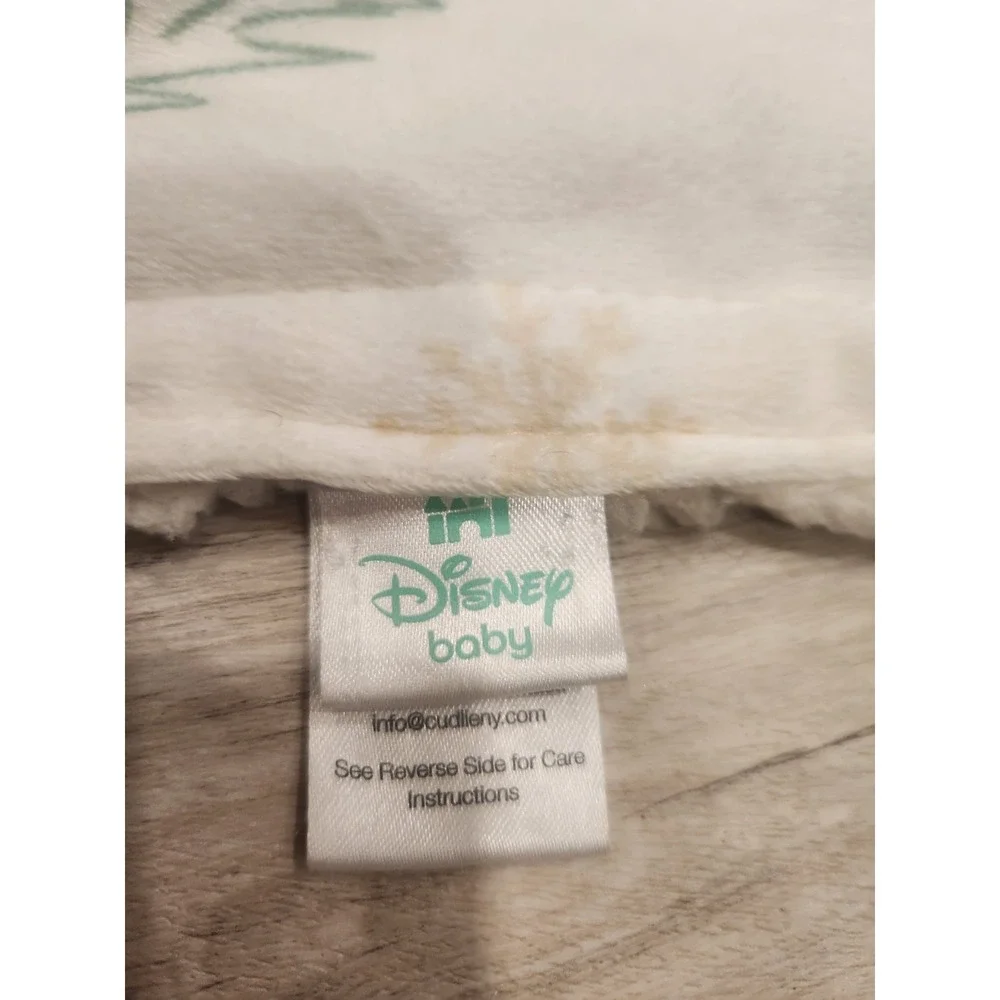 Disney Baby Christmas Santa Trees Winnie the Pooh Soft Baby Blanket‎ Sherpa Back